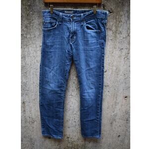 AG Adriano Goldschmied The Matchbox Slim Straight Jeans Men’s 32x34 Blue Denim